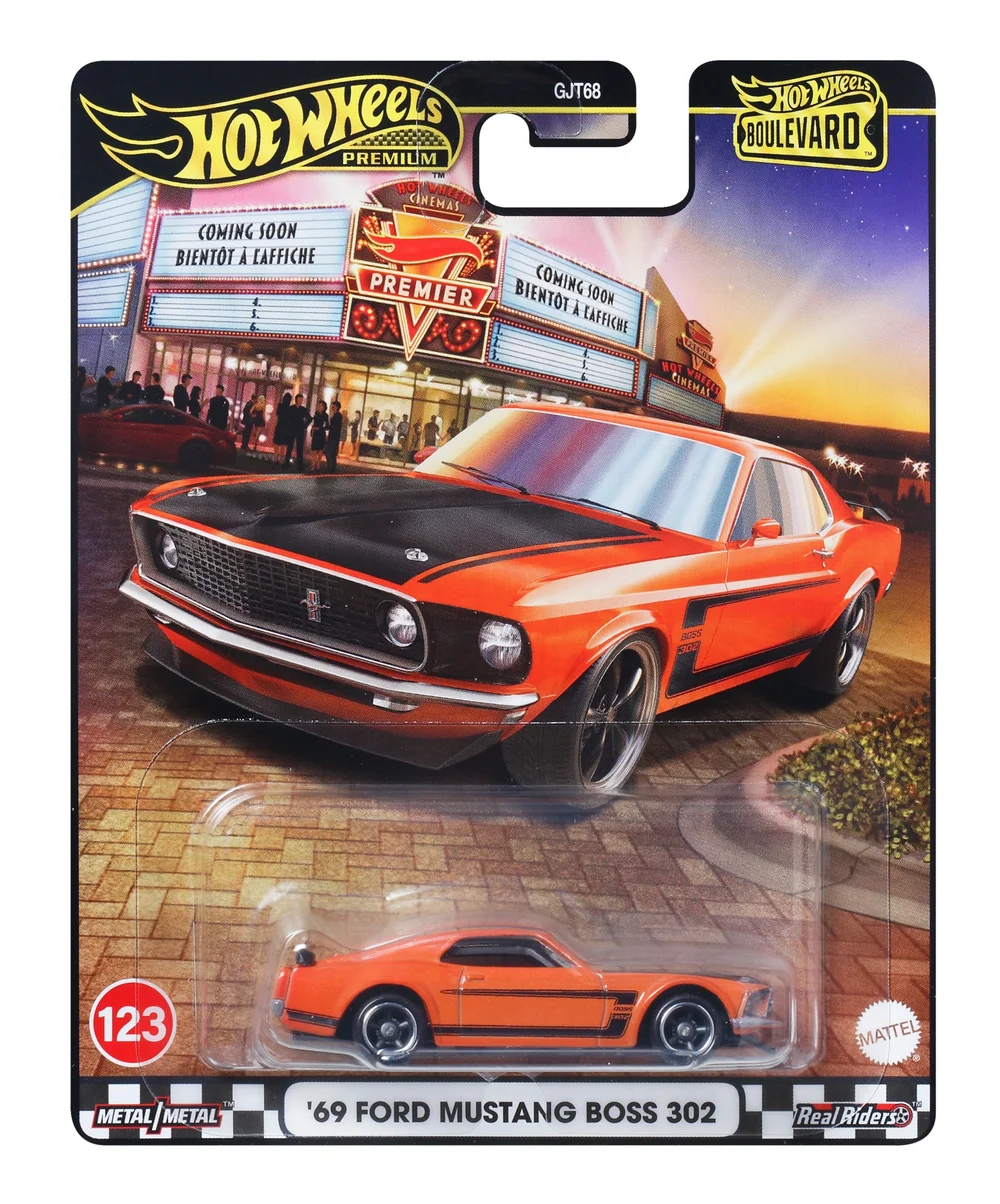 Hot Wheels Premium Boulevard Mix 2 69 Ford Mustang Boss 302 Afbeelding 1