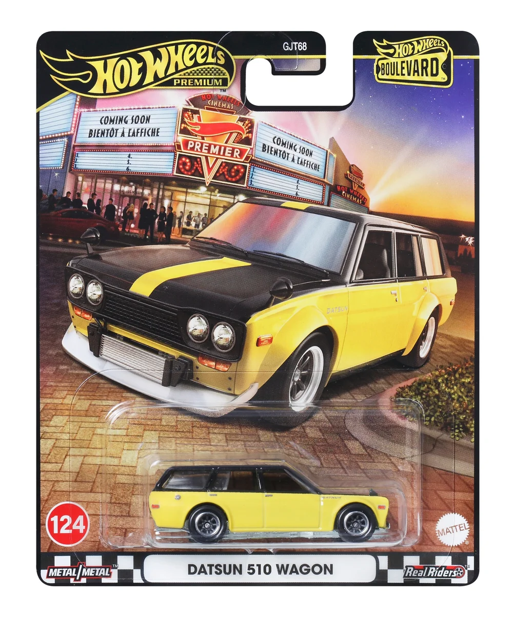 Hot Wheels Premium Boulevard Mix 2 Datsun Blurbird 510 Wagon Afbeelding 1