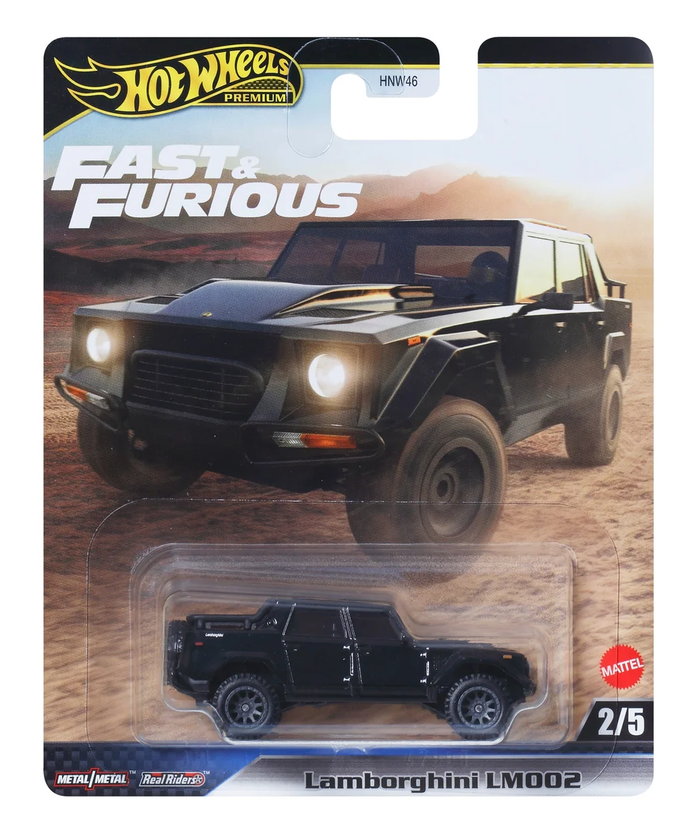 Hot Wheels Premium Fast & Furious Mix 3 Lamborghini LM002 Afbeelding 1