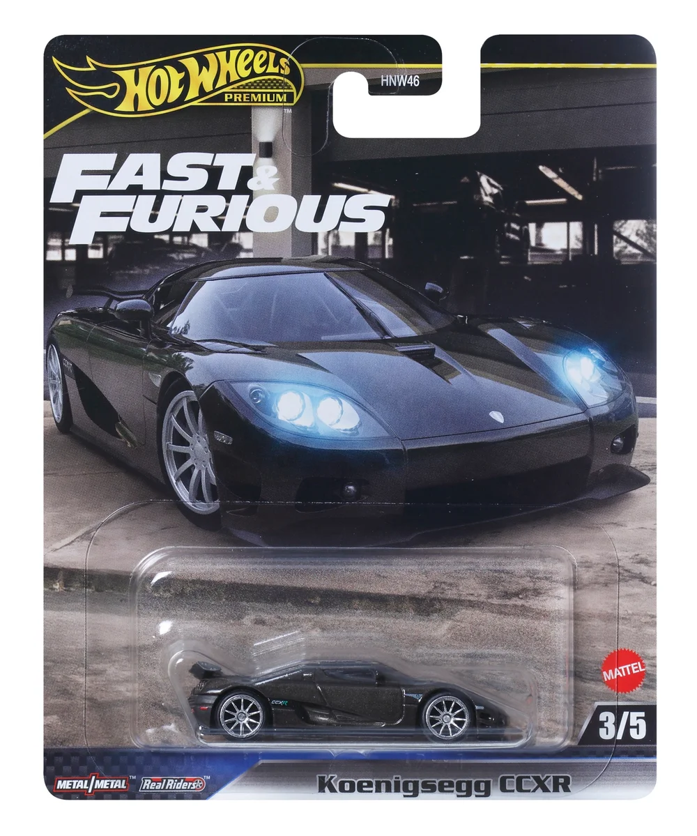 Hot Wheels Premium Fast & Furious Mix 3 2010 Koenigsegg CCXR Afbeelding 1