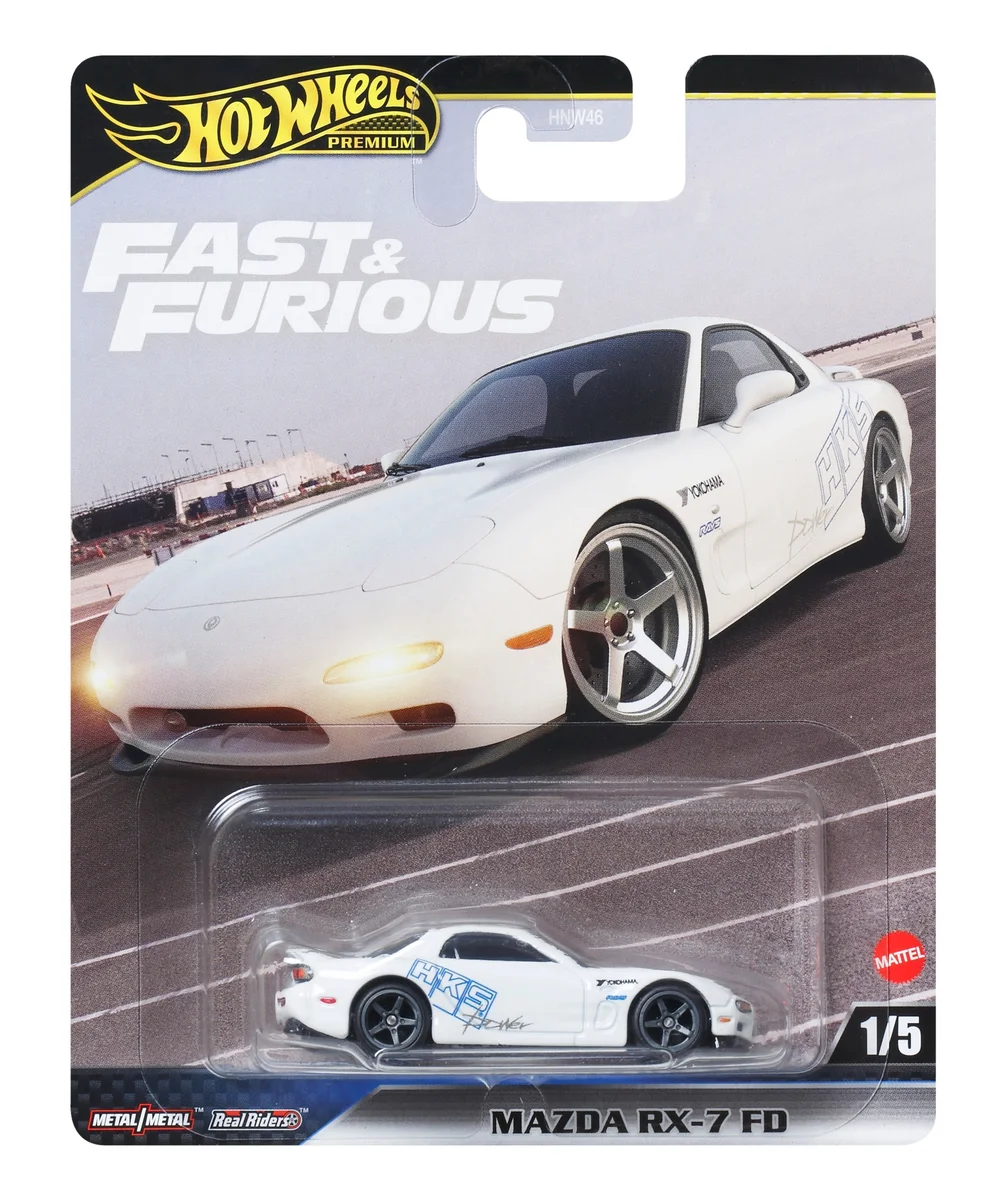 Hot Wheels Premium Fast & Furious Mix 2 Mazda RX-7 FD Afbeelding 1