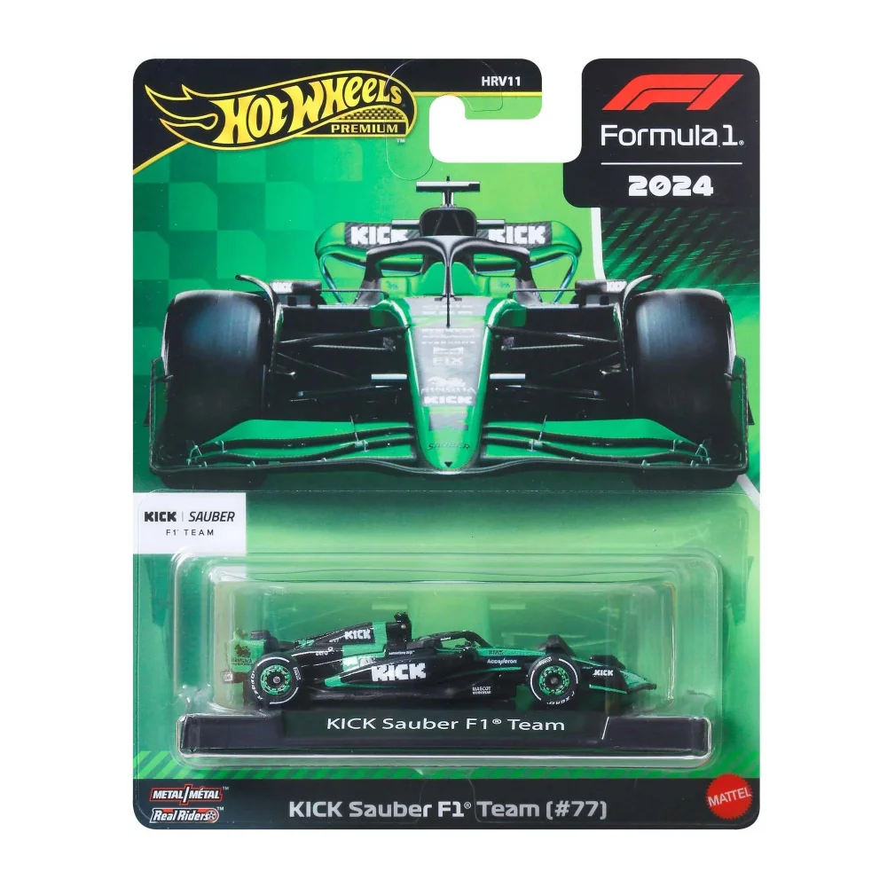 Hot Wheels Premium F1 Kick Sauber Valterri Bottas #77 Afbeelding 1
