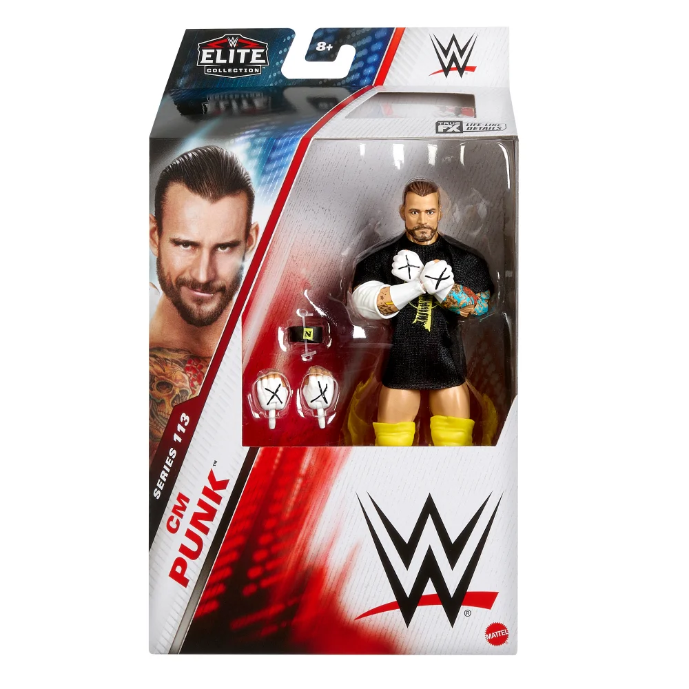 WWE Elite Series 113 CM Punk Action Figure (6") Afbeelding 1