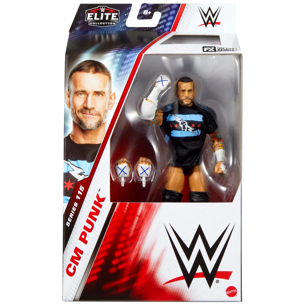 WWE Elite Series 115 CM Punk Action Figure (6") Afbeelding 1