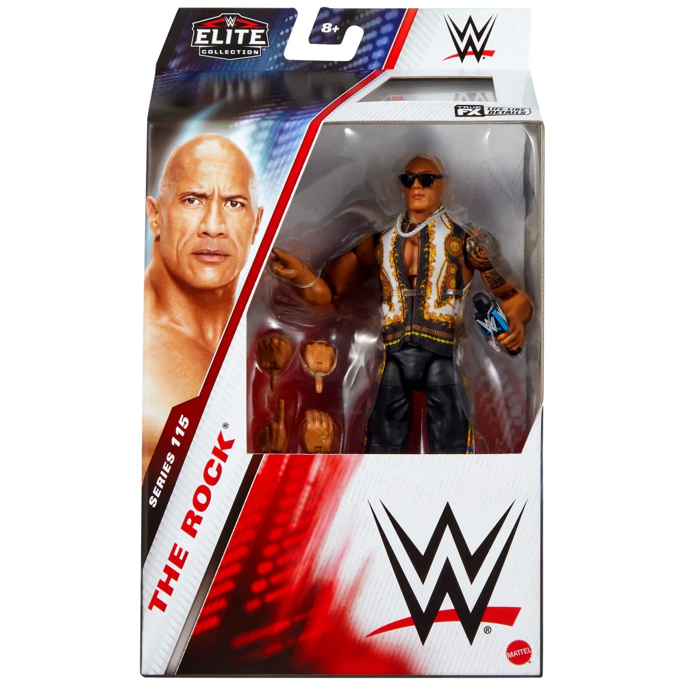 WWE Elite Series 115 The Rock Action Figure (6") Afbeelding 1