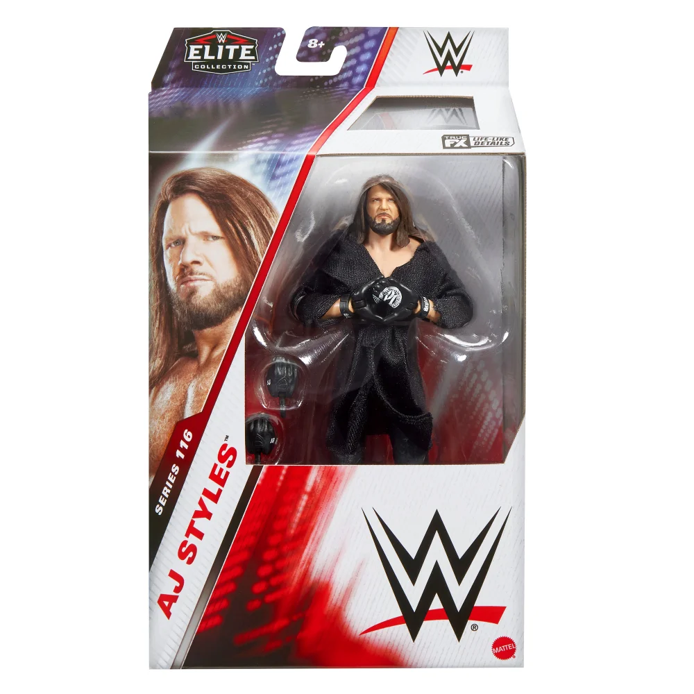 WWE Elite Series 116 AJ Styles Action Figure (6") Afbeelding 1