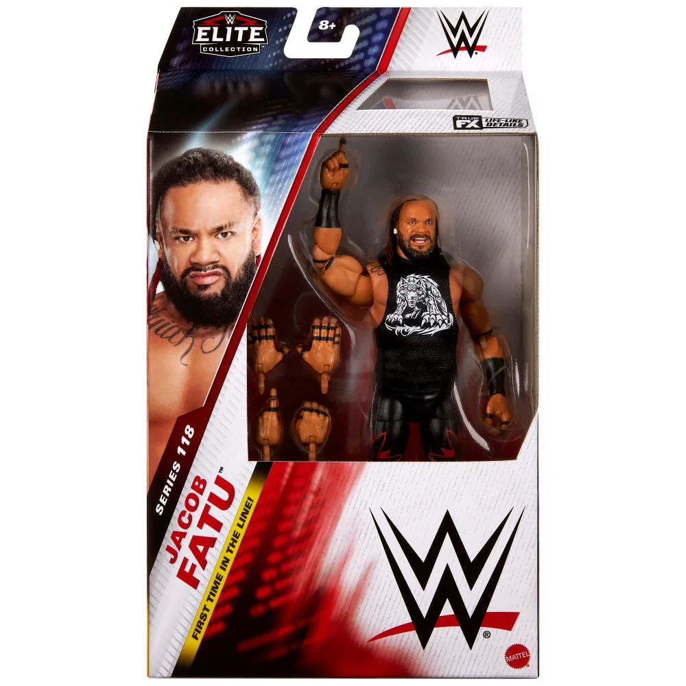 WWE Elite Series 118 Jacob Fatu Action Figure (6") Afbeelding 1