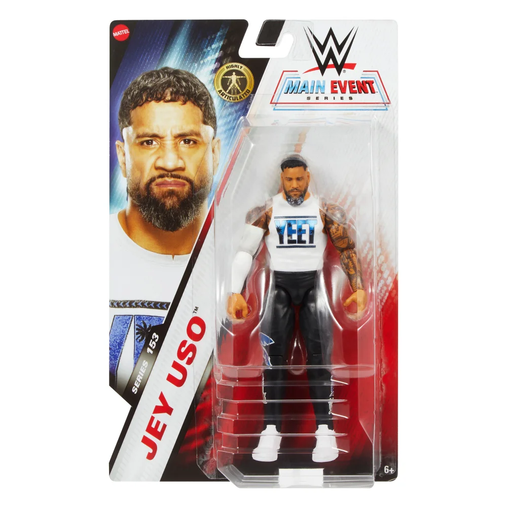 WWE Main Event Series 153 Jey Uso Action Figure (6"") Afbeelding 1