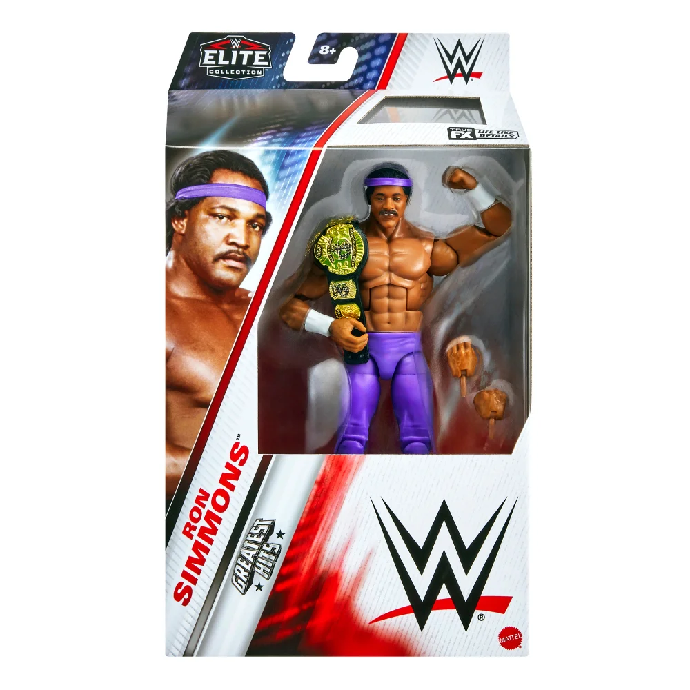 WWE Elite Greatest Hits 2 Ron Simmons Action Figure (6") Afbeelding 1