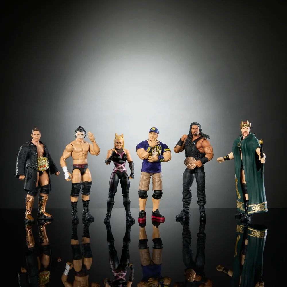 WWE Elite Greatest Hits Wave 1 Complete 6-Pack Action Figure Bundle (6") Afbeelding 1