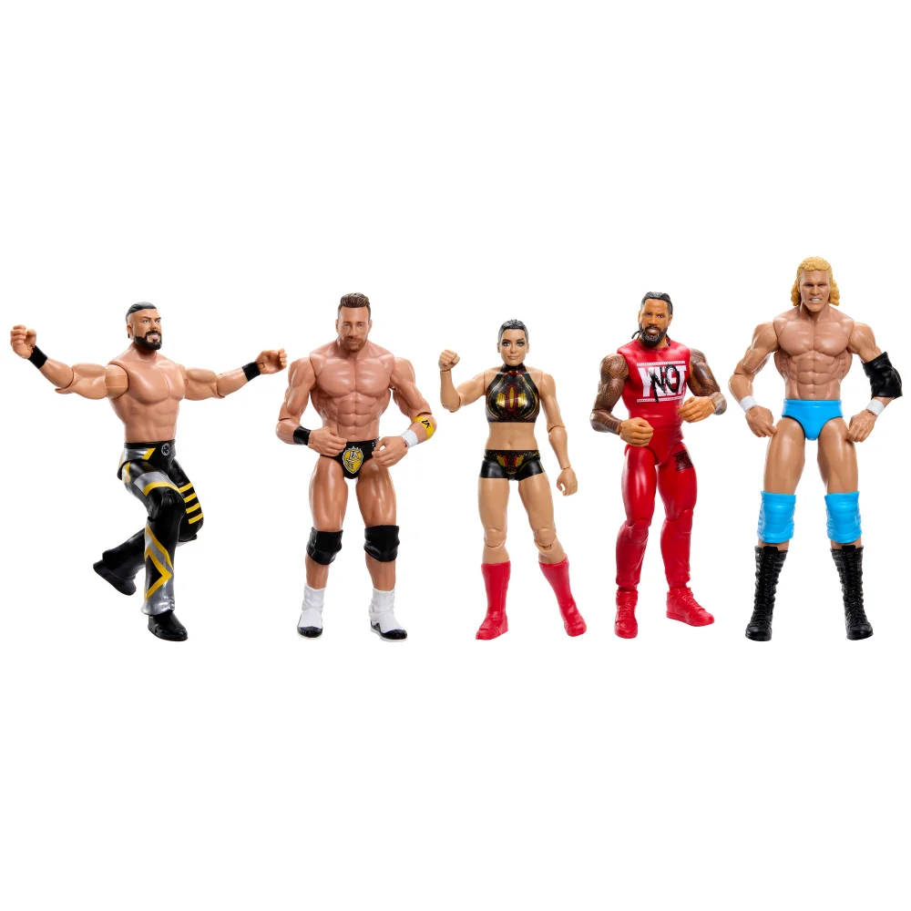 WWE Main Event Series 155 Complete 5-Pack Action Figure Bundle (6") Afbeelding 1