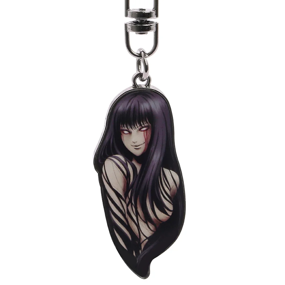 Junji Ito Tomie Metal Keychain Afbeelding 1
