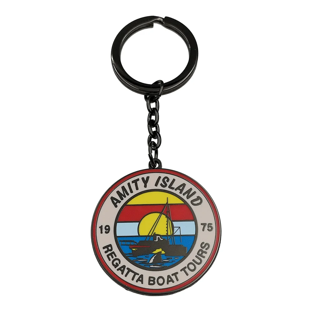 Jaws 50th Anniversary Regatta Boat Tour Keyring Afbeelding 1