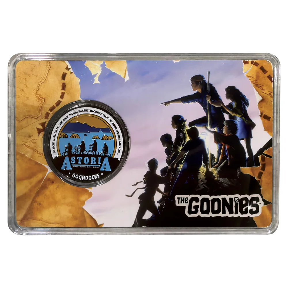 The Goonies 40th Anniversary Presentation Coin Afbeelding 1