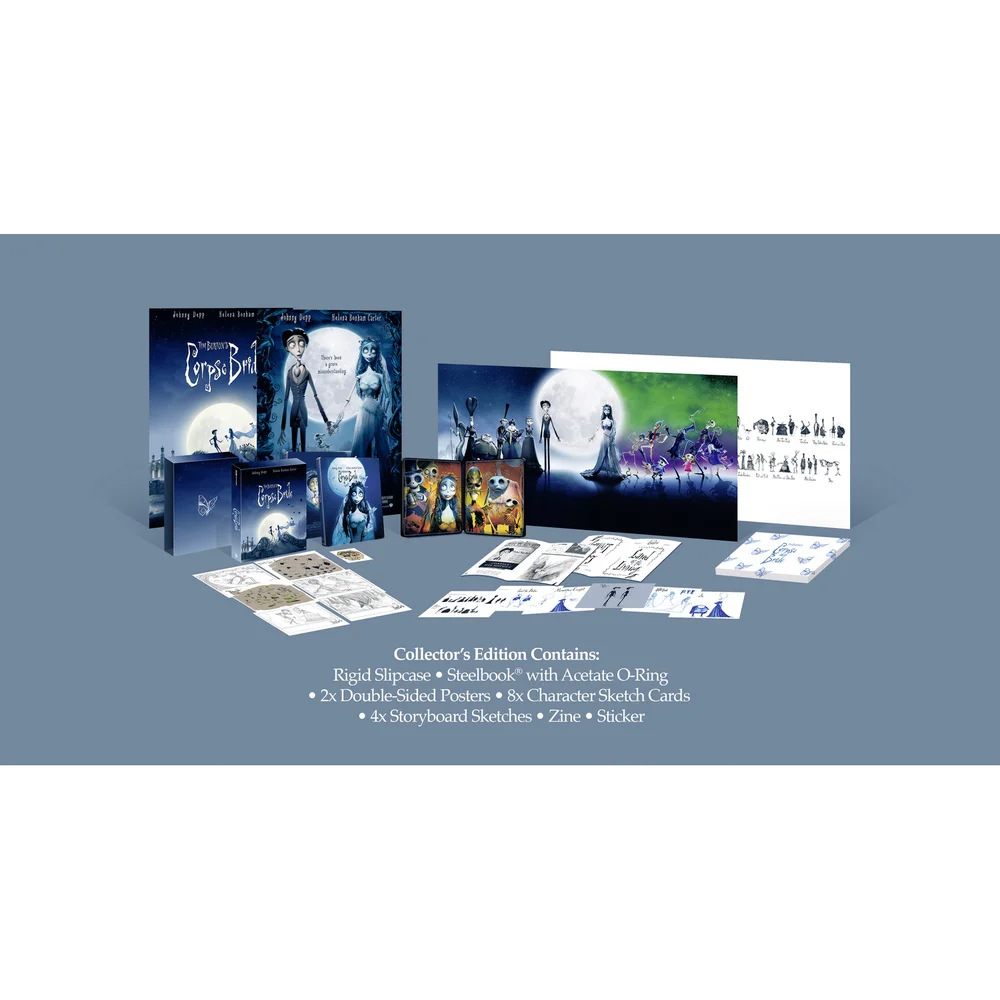 Corpse Bride 4K Ultra HD Collector's Edition with SteelBook Afbeelding 1