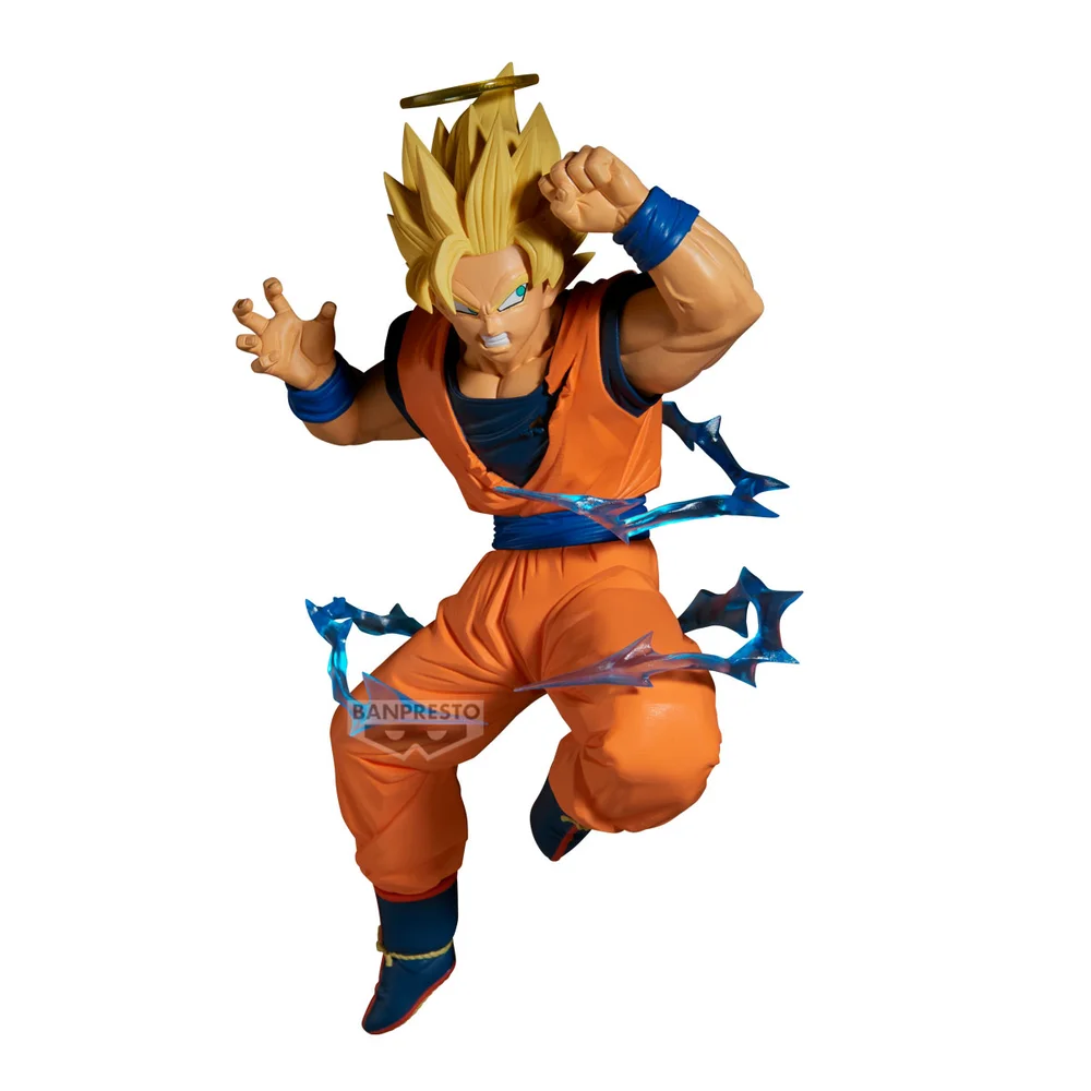 Banpresto Dragon Ball Z Match Makers Super Saiyan 2 Son Goku Figure (Pairs with Majin Vegeta ) Afbeelding 1