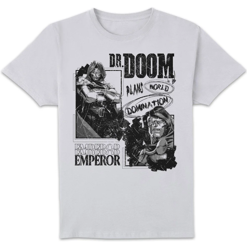 Marvel World Domination Unisex T-Shirt - White - S Afbeelding 1
