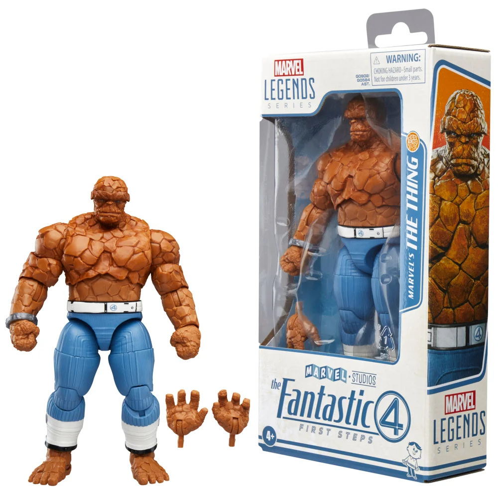 Hasbro Marvel Legends Series Marvel's The Thing, The Fantastic Four: First Steps 6" Action Figure Afbeelding 1