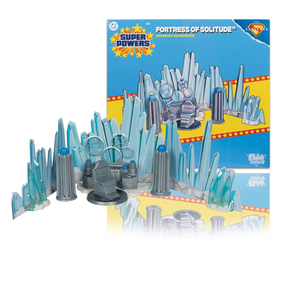 DC Direct Superman Movie Fortress of Solitude Super Powers Playset Afbeelding 1