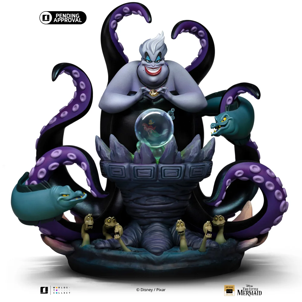 Iron Studios Disney's Villains Ursula Deluxe Art Scale 1/10 Statue Afbeelding 1