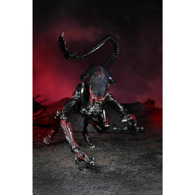 NECA Aliens 7in Fig-Ultimate Kenner Tribute Night Cougar Alien