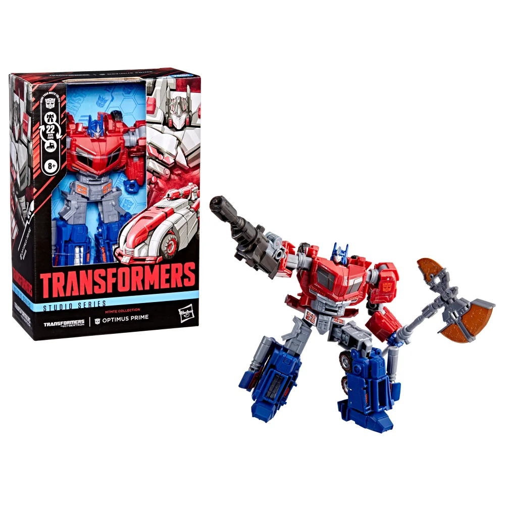 Hasbro Transformers Toys Studio Series War for Cybertron Optimus Prime 6.5" Action Figure, 8+ Afbeelding 1
