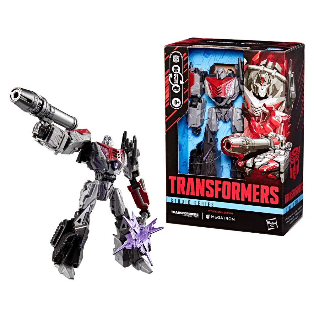 Hasbro Transformers Toys Studio Series War for Cybertron Megatron 6.5" Action Figure, 8+ Afbeelding 1