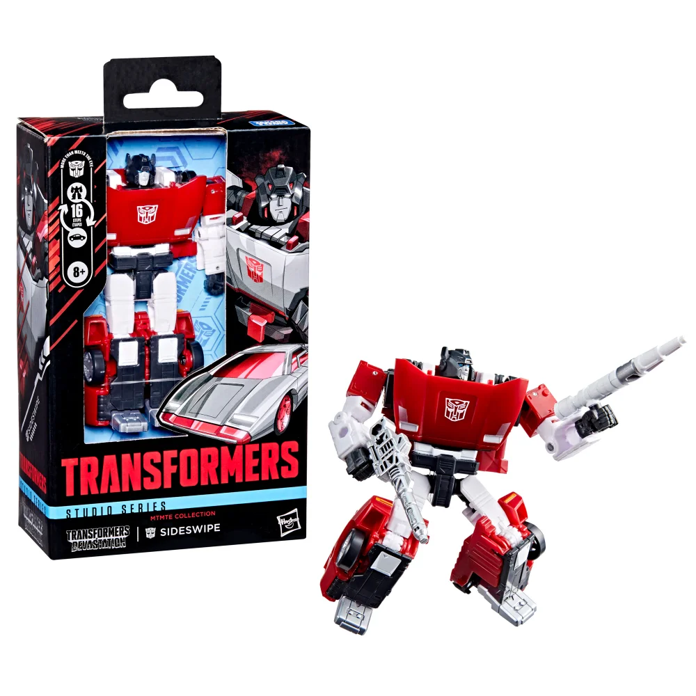 Hasbro Transformers Toys Studio Series Devastation Sideswipe 4.5" Action Figure, 8+ Afbeelding 1