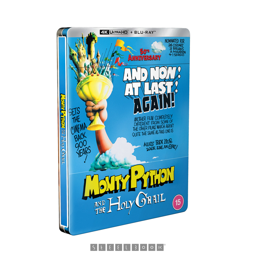 Monty Python and the Holy Grail 4K Ultra HD SteelBook Afbeelding 1