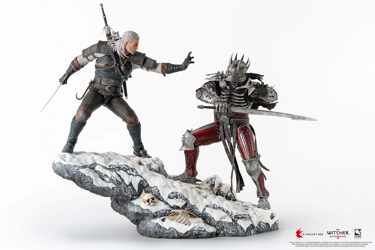 PureArts The Witcher : Geralt vs Eredin 1/6 Scale Diorama Afbeelding 1