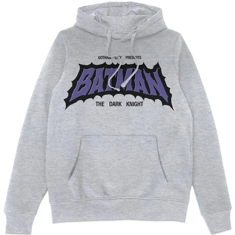 DC Comics Batman Dark Knight Hoodie - Grey - S Afbeelding 1