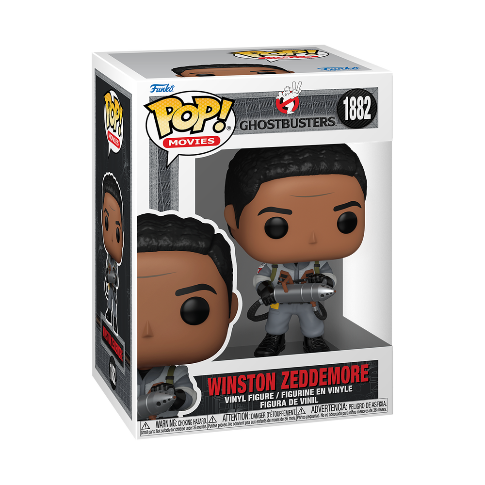 Ghostbusters II Winston Zeddemore Funko Pop! Vinyl Afbeelding 1