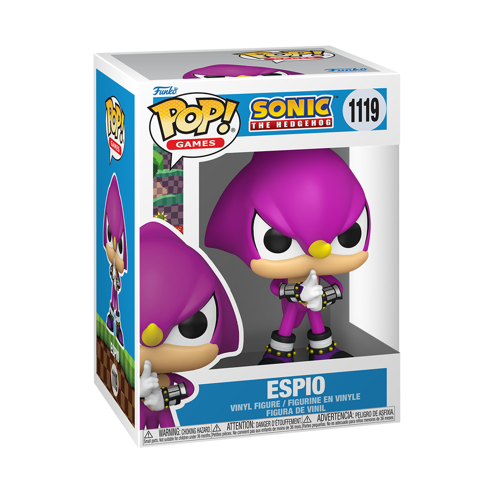 Sonic Espio the Chameleon Funko Pop! Vinyl Afbeelding 1