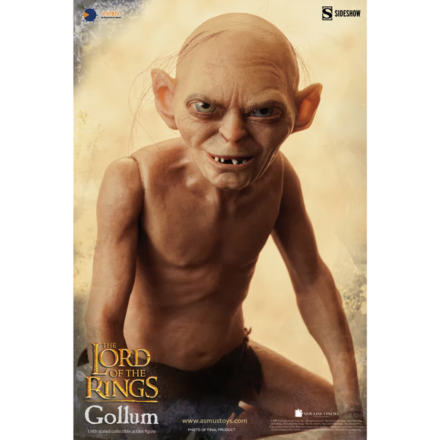Asmus The Lord Of The Rings 1/6 Gollum Figure