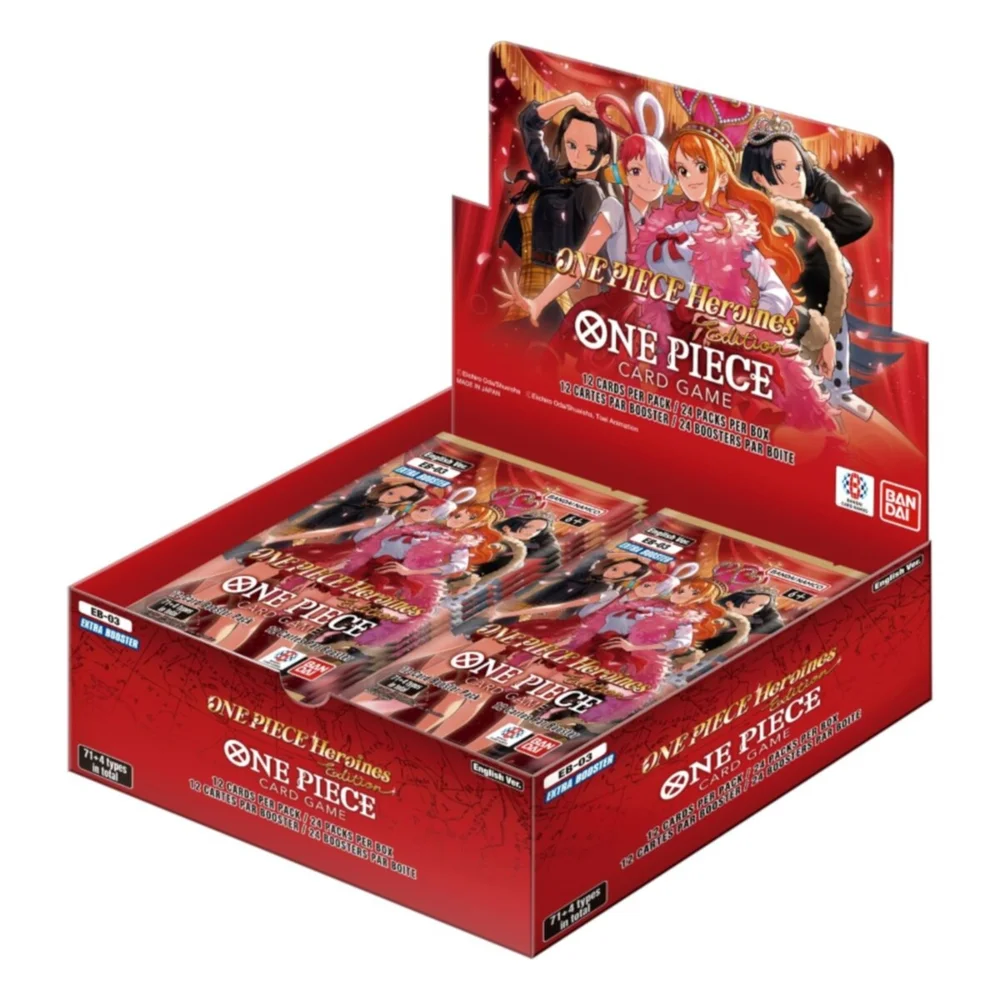 One Piece Card Game: Heroines Edition Booster Pack Box (EB-03)(24 Packs) Afbeelding 1