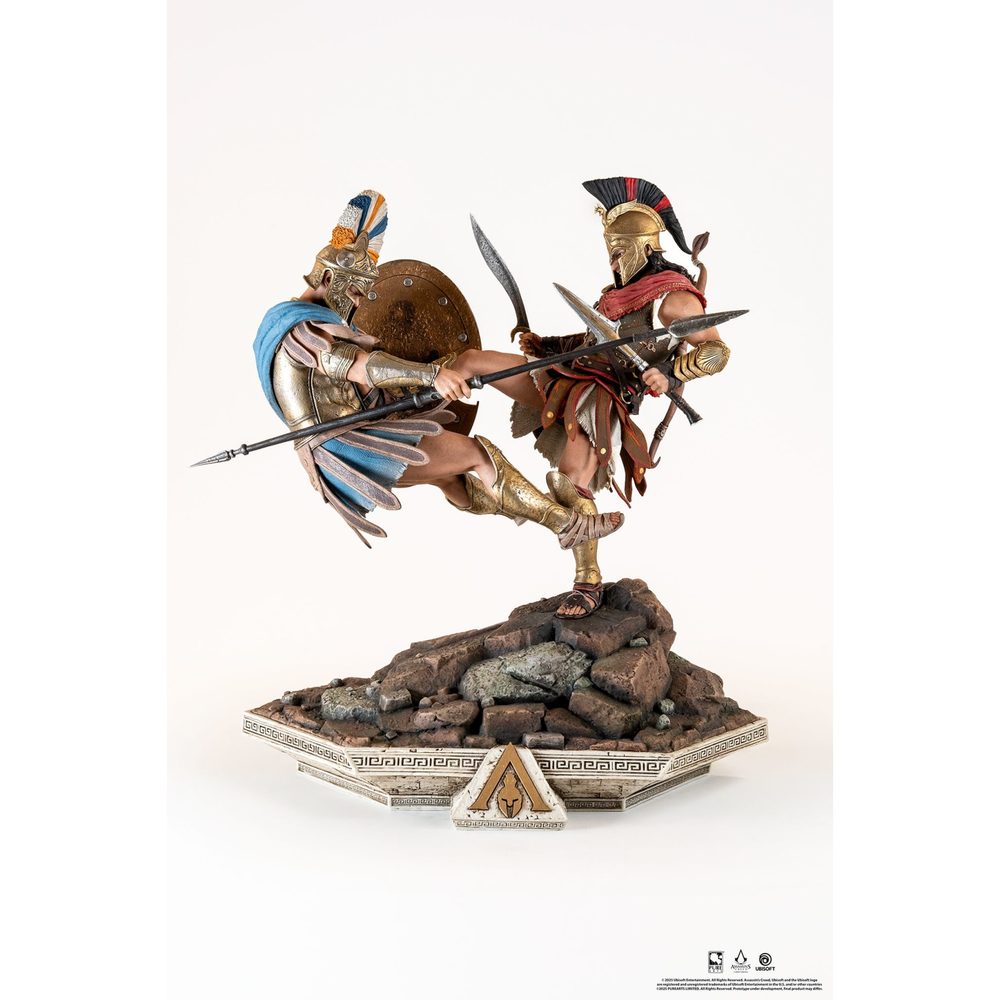 PureArts Assassin's Creed : Spartan Kick Alexios 1/6 Scale Diorama Afbeelding 1