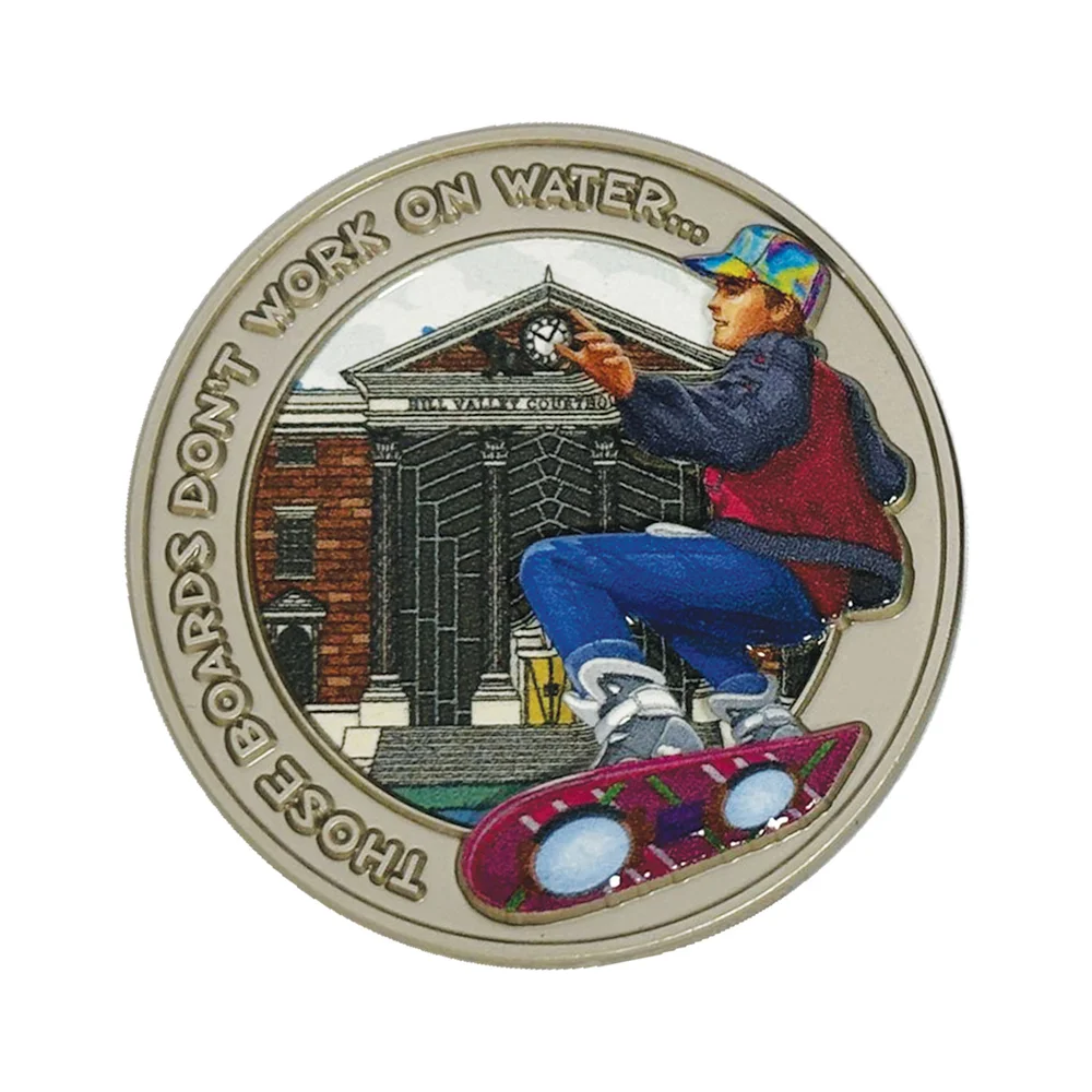 Back to the Future Hoverboard Coin Afbeelding 1