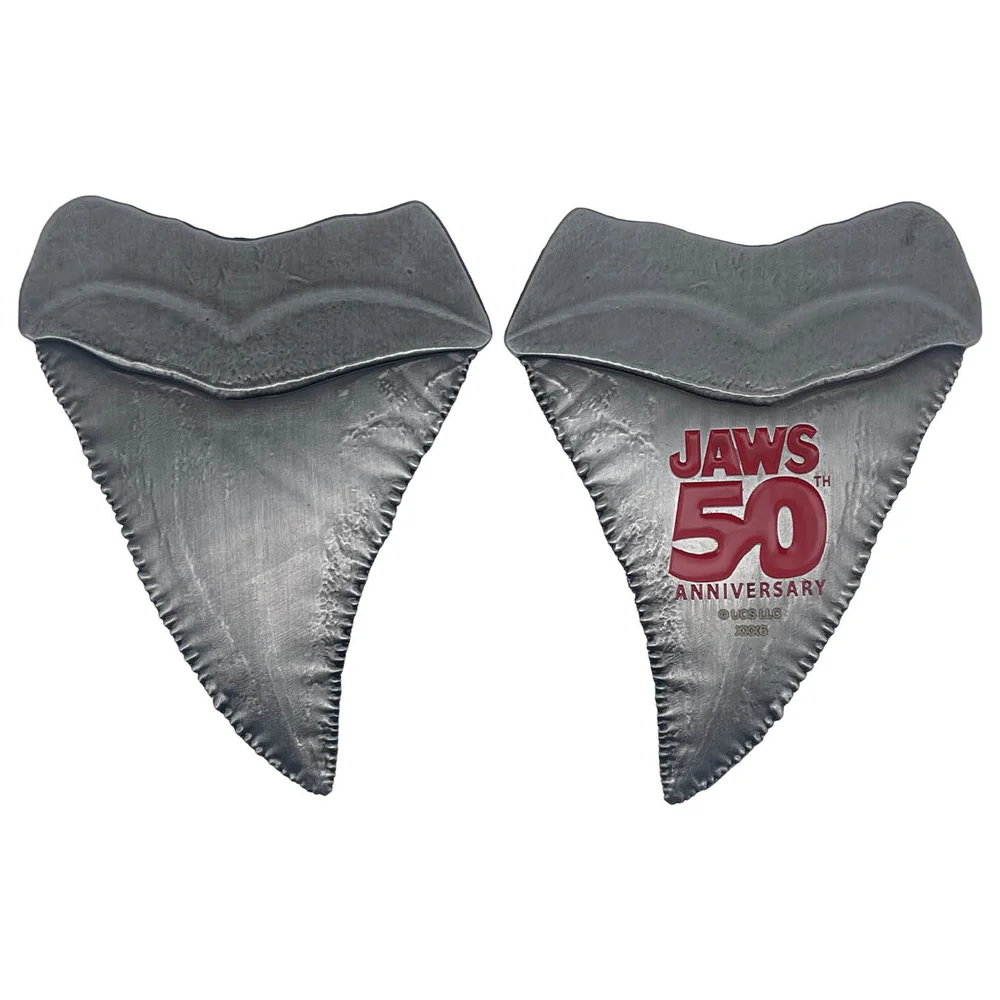 Jaws 50th Anniversary Shark Tooth Medallion Afbeelding 1
