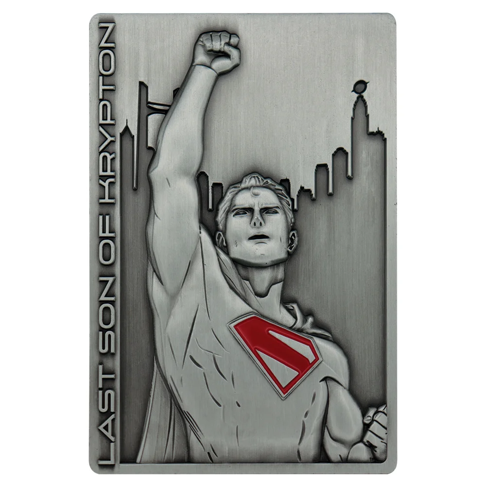 Superman 2025 Last Son of Krypton Ingot Afbeelding 1