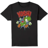 Nintendo Super Mario Yoshi Eggs Unisex T-Shirt - Black