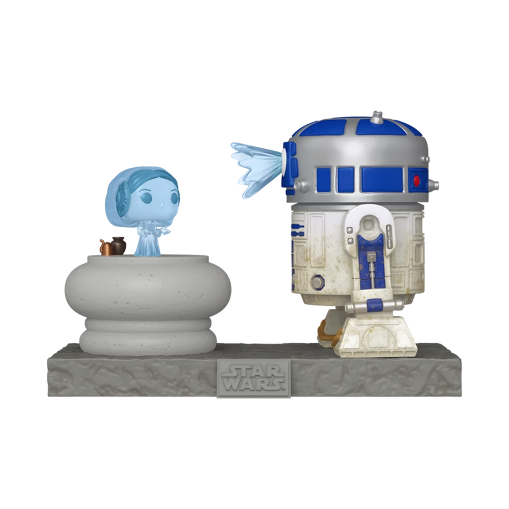 POP Deluxe: SWS9-R2-D2 w/Leia Afbeelding 1