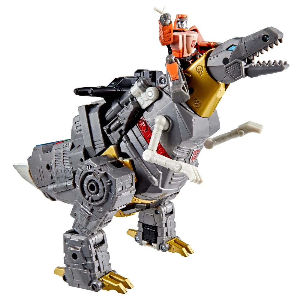 Hasbro Transformers Toys Studio Series The Transformers: The Movie Dinobot Grimlock 8.5" Action Figure, 8+ Afbeelding 1