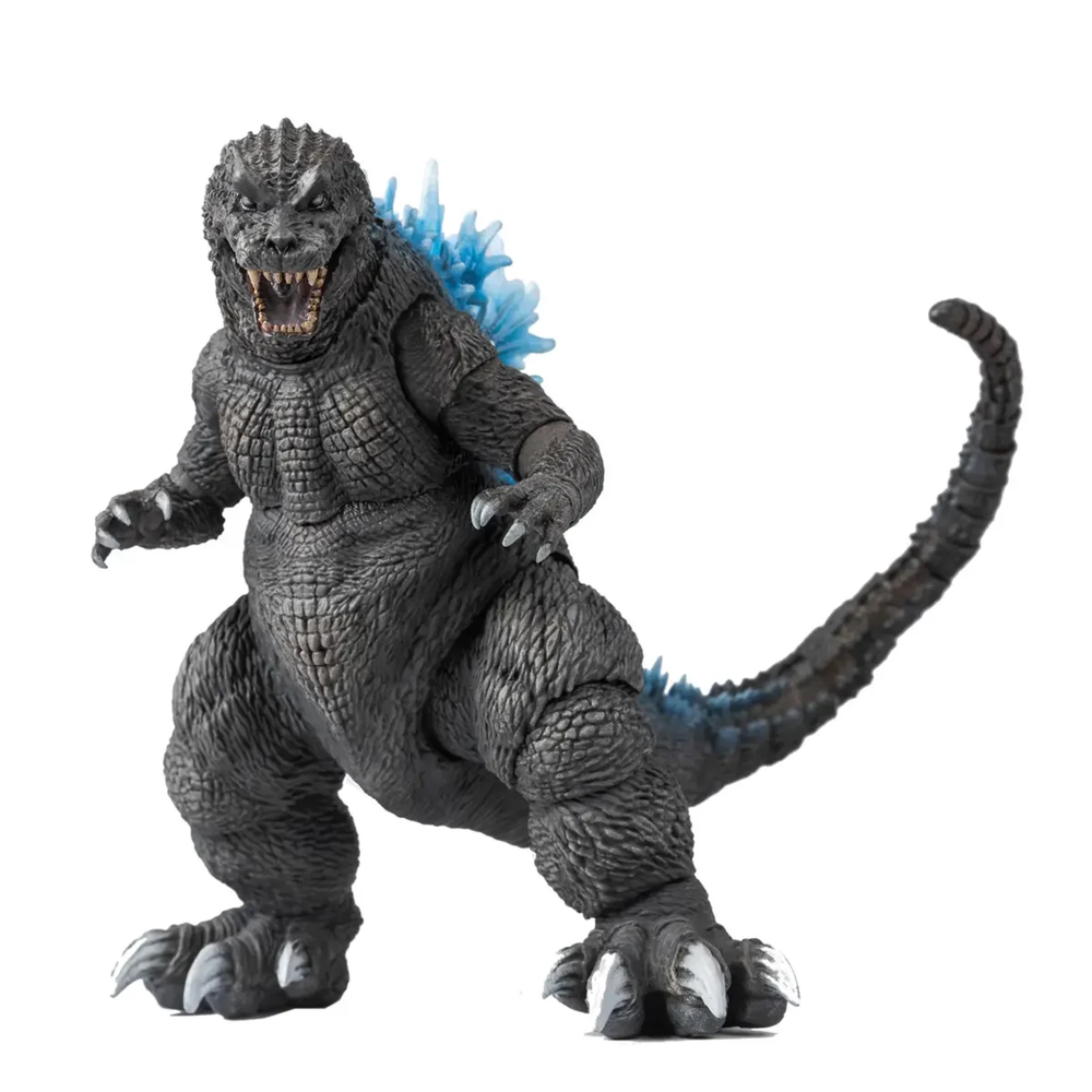 HIYA Toys Exquisite Basic Series Monsters All-Out Attack (2001) Heat Ray Godzilla Action Figure Afbeelding 1
