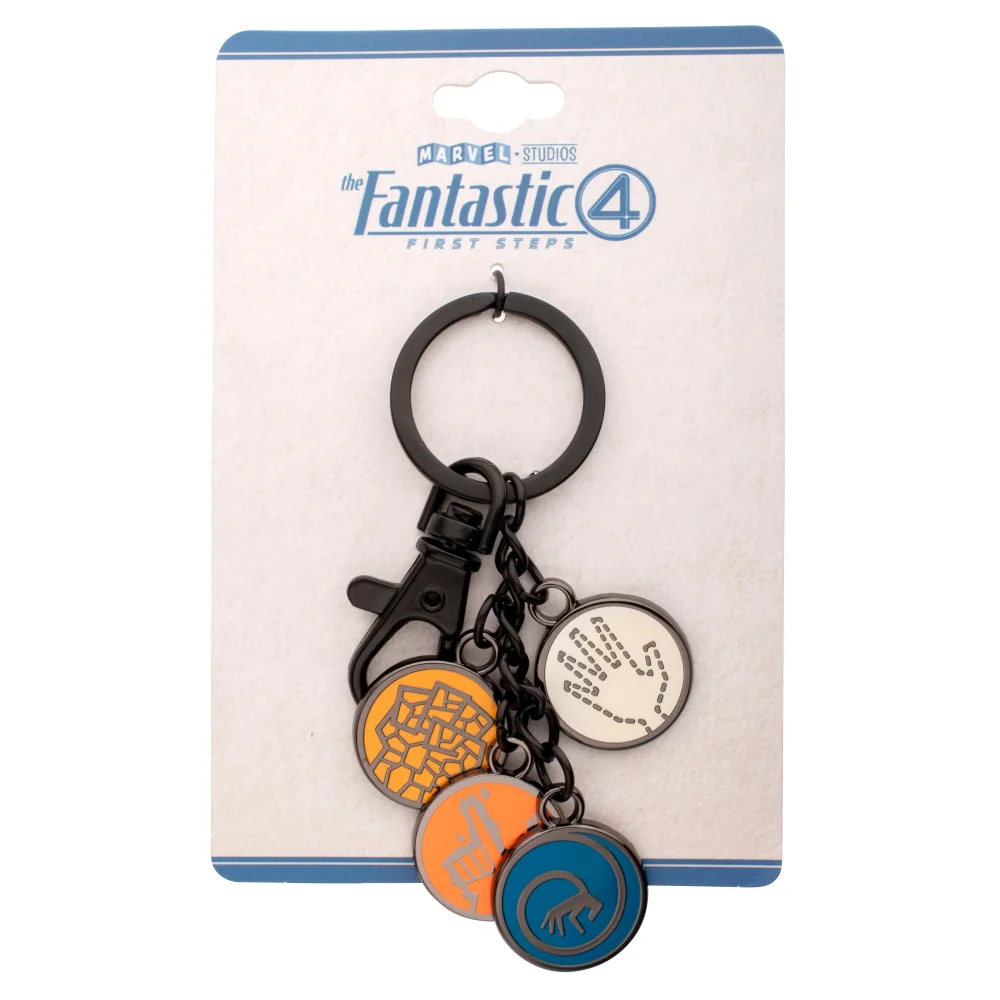The Fantastic Four: First Steps Enamel Icon Keychain Afbeelding 1