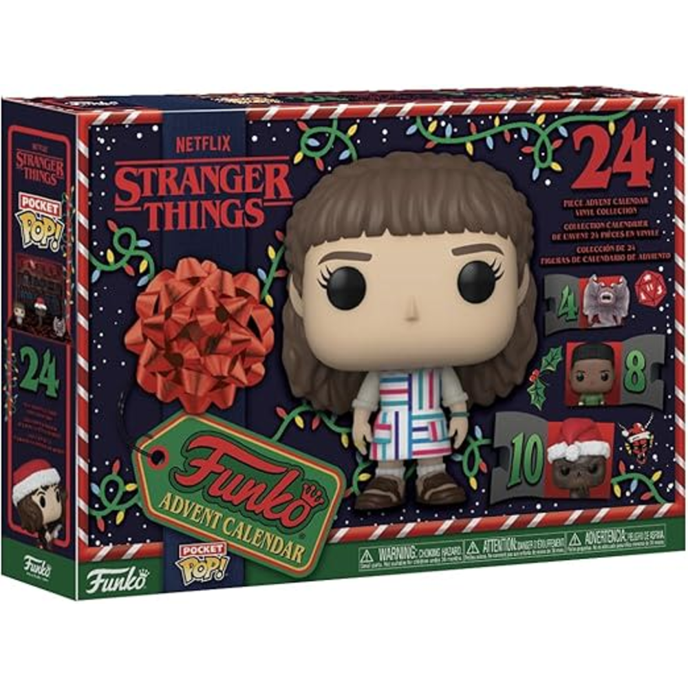 Stranger Things Christmas 2025 Edition Funko Pocket Pop! 24-Day Countdown Calendar Afbeelding 1