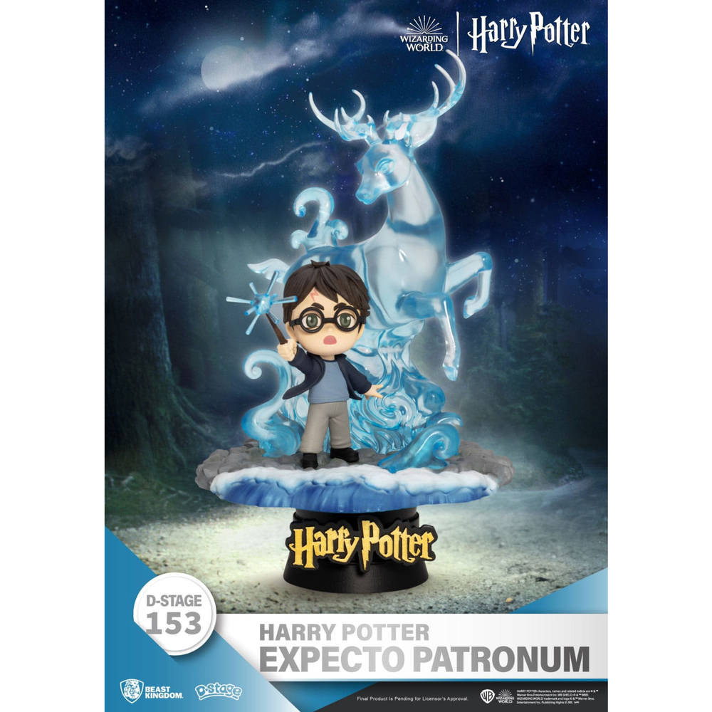 Harry Potter D-Stage PVC Diorama Expecto Patronum 16 cm Afbeelding 1