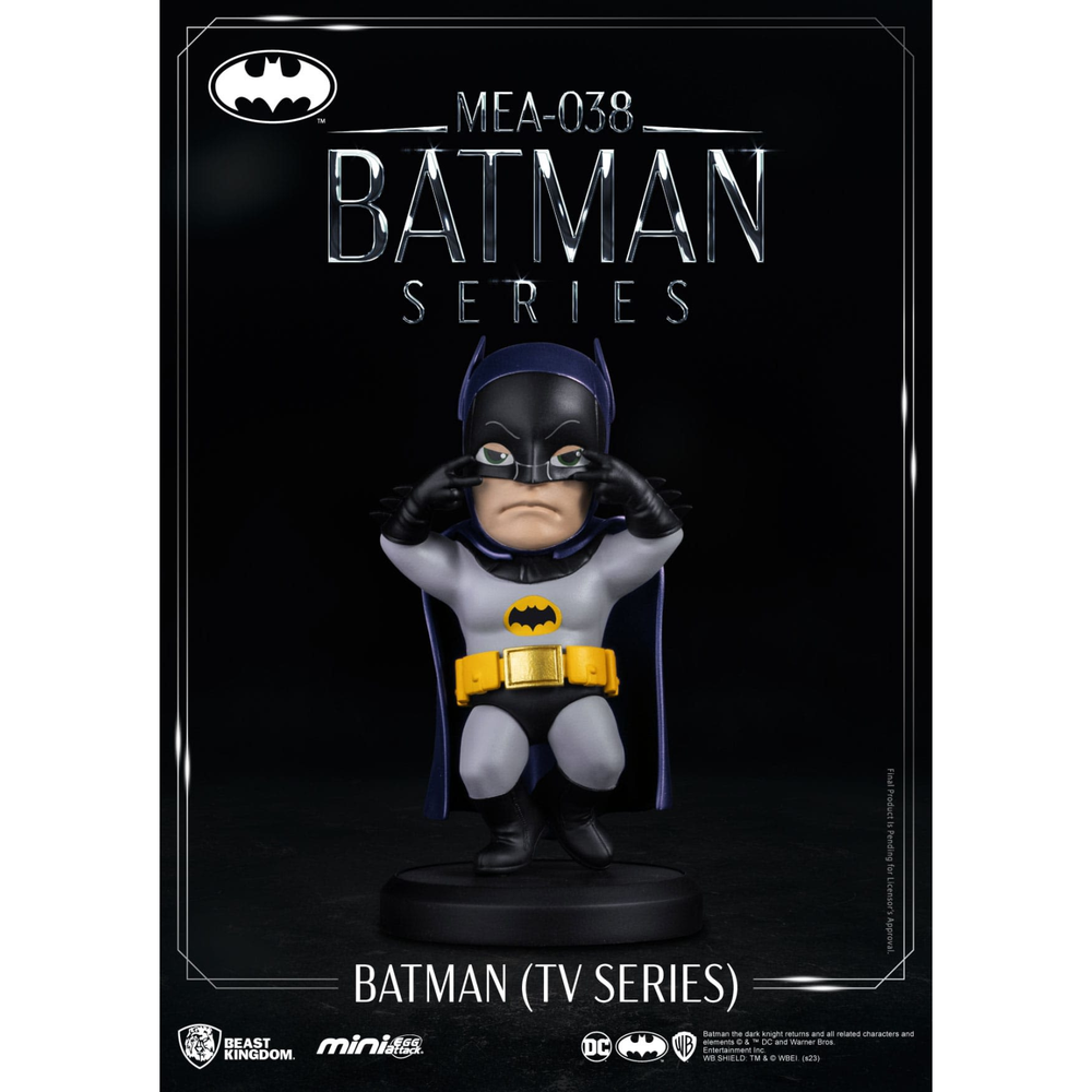 DC Comics Mini Egg Attack Figure Batman (1966 TV Series) 8 cm Afbeelding 1