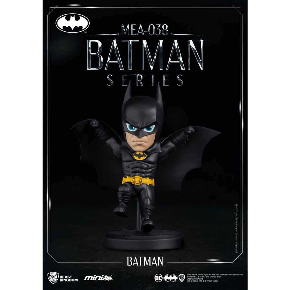 DC Comics Mini Egg Attack Figure Batman (1989 Film) 8 cm Afbeelding 1