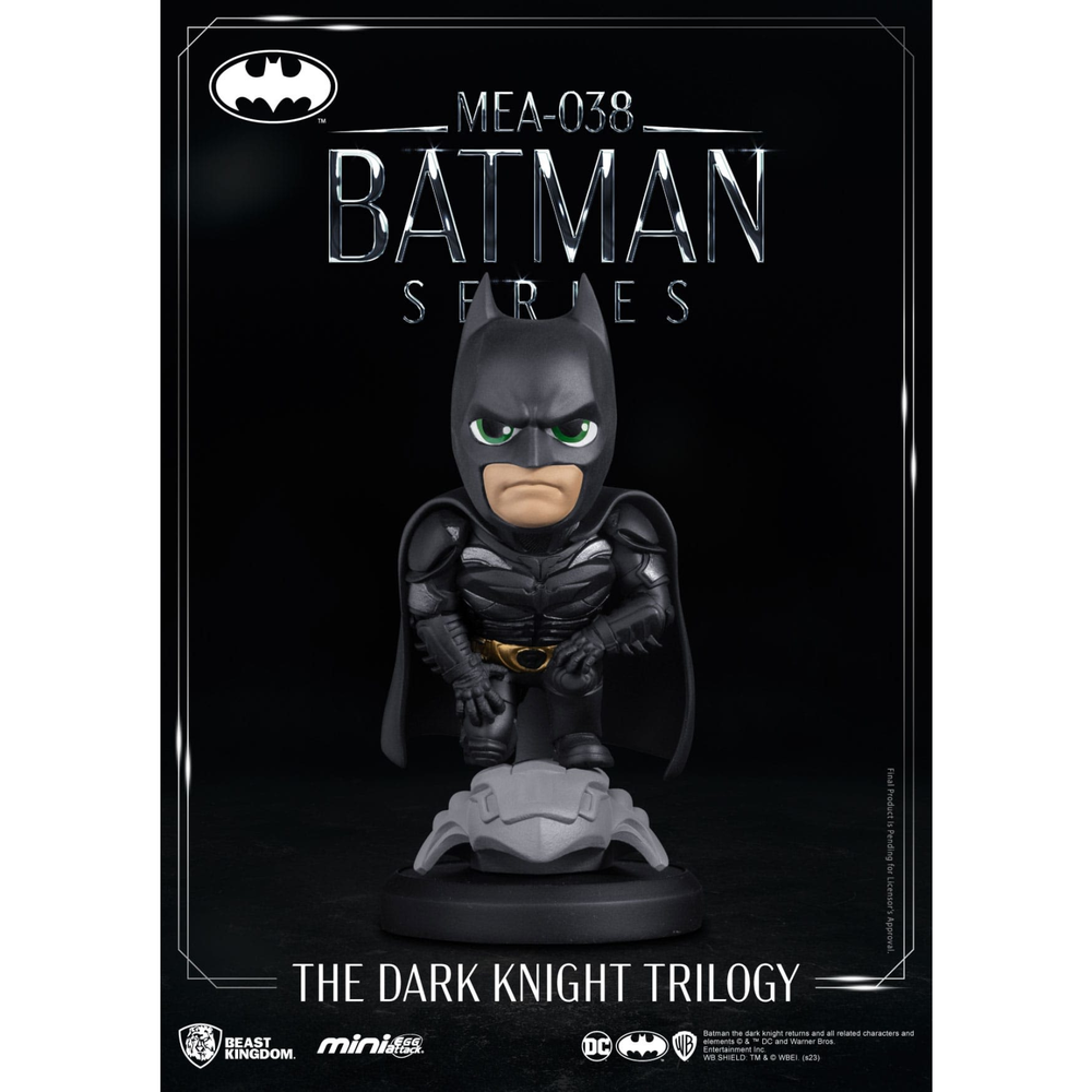 DC Comics Mini Egg Attack Figure The Dark Knight Trilogy Batman 8 cm Afbeelding 1