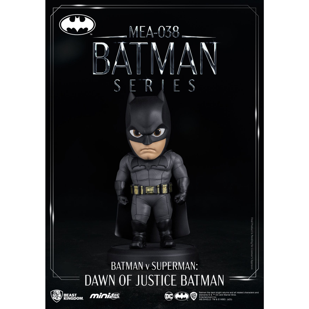DC Comics Mini Egg Attack Figure Batman v Superman: Dawn of Justice Batman 8 cm Afbeelding 1
